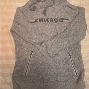 Gray ‘Chicago’ sweatshirt